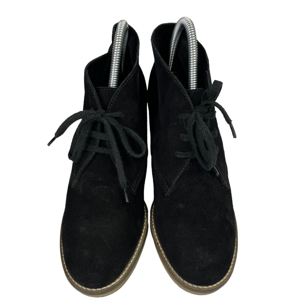 J.‎ Crew Macalister High Heel Suede Ankle Booties Womens Black Size 9 - Picture 5 of 11